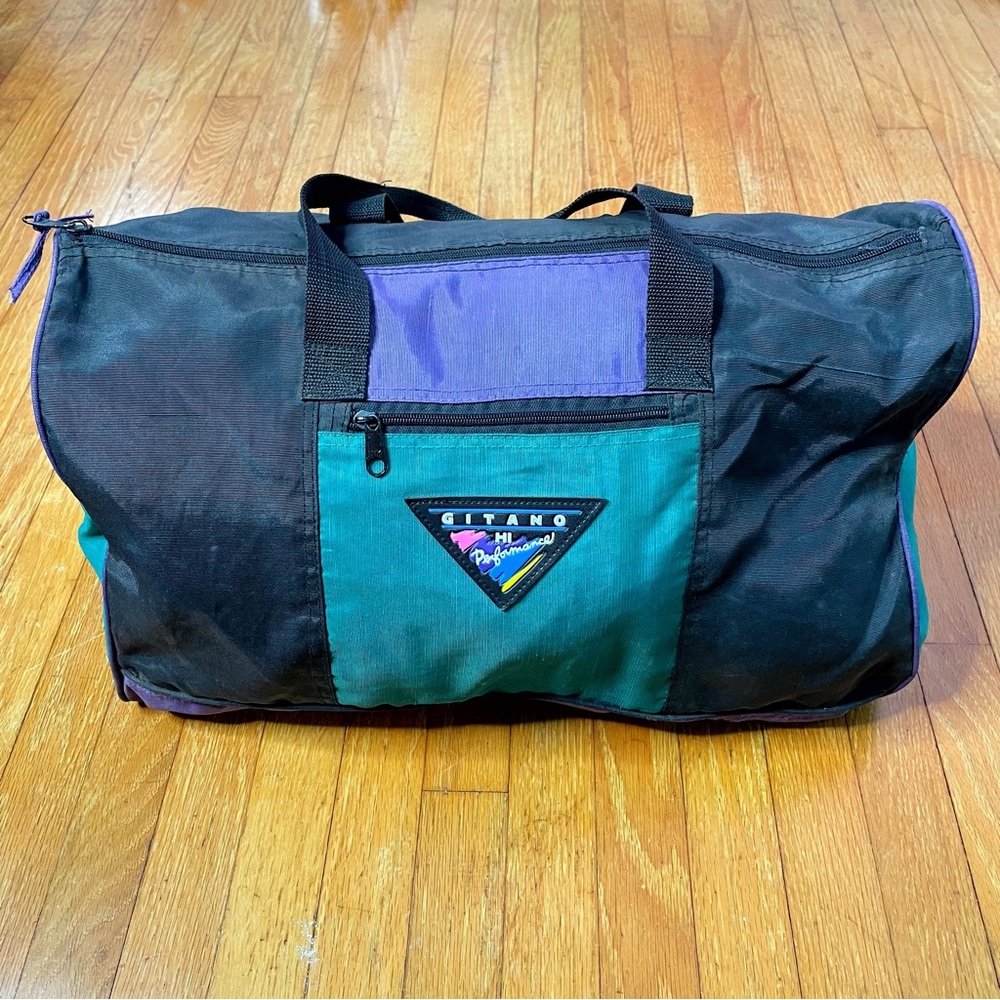 Gitano 90s Color Block Gym Bag